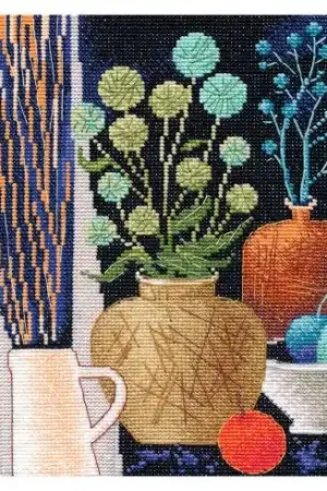 kit ricamo a punto croce - Motivi autunnali 1 - Oven Promozione Esclusiva