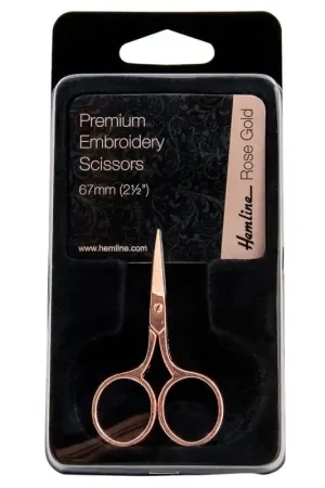 Spedizione Gratuita Forbici da ricamo 6,7 cm Rose Gold - Hemline