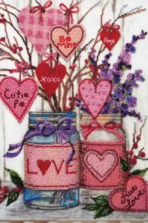 Miglior Prezzo Kit di ricamo con perline - A proposito dell'amore - Abris Art