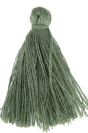 Pompon imitation coton 27-30 mm Kaki x1 Prezzo Scontato