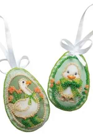 Kit di ricamo con perline - Ospiti di Pasqua - Abris Art Nuovo Arrivo