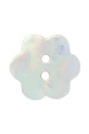 Bouton Nacre Fleur 11.6 mm Naturel x1 Prezzo Scontato