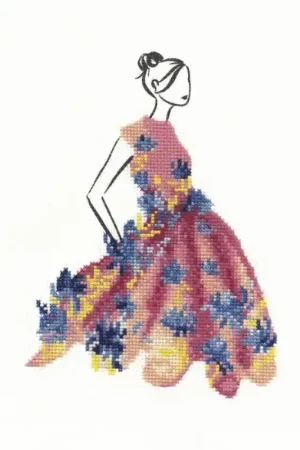 Pagamento Sicuro Kit di Punto Croce - Festa di Rose - DMC