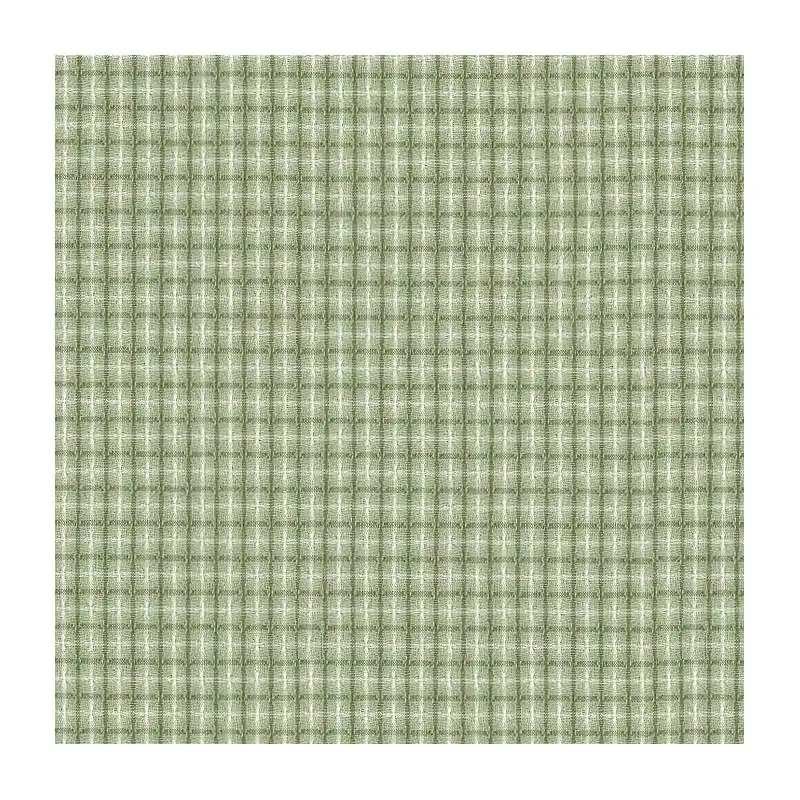 Soddisfatti O Rimborsati Tessuto Giapponese 100% Cotone Tinto in Filo - Verde