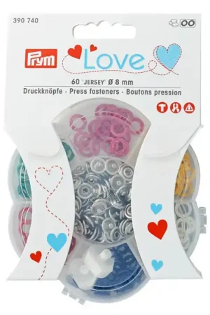 Set Bottoni automatici Jersey - Prym Love Novità
