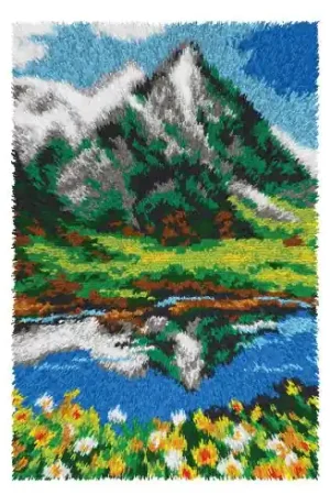 Pagamento Sicuro Kit tappeto a punto smirne - Montagna - Orchidéa