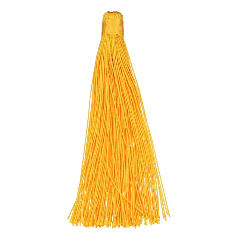 Offerta Del Giorno Grand Pompon textile sans attache 120 mm pour déco ou bijoux Jaune