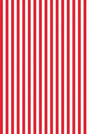 Spedizione Gratuita Riley Blake Designs, Tessuto a Righe Bianco e Rosso