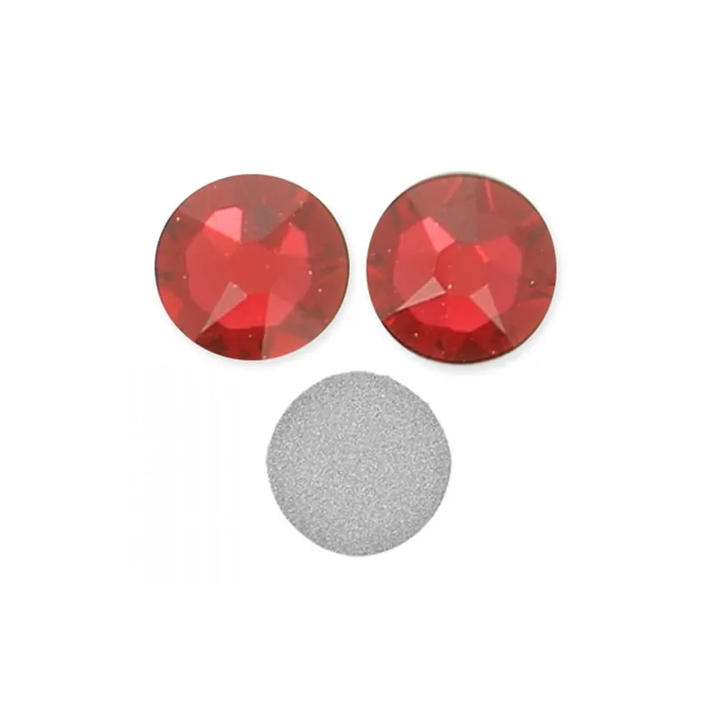 Popolare Strass à coller en cristal PureCrystal 4 mm Scarlet x36
