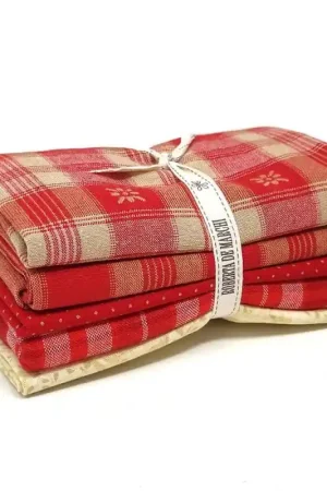 Offerta Bundle Christmas Love, Pacchetto 5 tessuti 55x45 cm