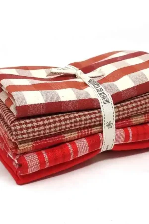 Consegna Rapida Bundle Christmas Love, Pacchetto 5 tessuti 55x45 cm