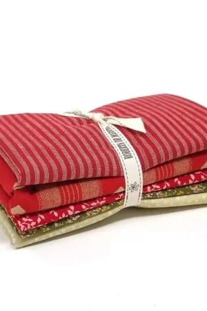 Prezzo Scontato Bundle Christmas Love, Pacchetto 5 tessuti 55x45 cm
