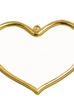 Saldi Cornice dorata a forma di cuore 8x5 cm - Vervaco