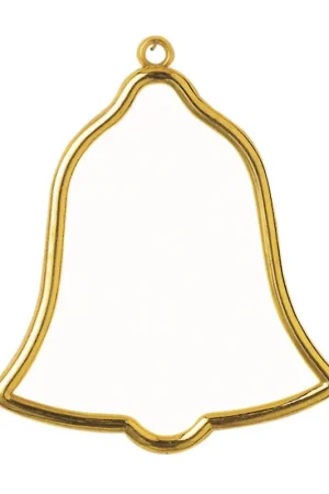 Offerta Cornice dorata a forma di campana 8x9 cm - Vervaco