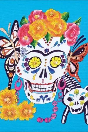 Saldi Kit di Diamond Painting - Cat Lady - Diamond Dotz