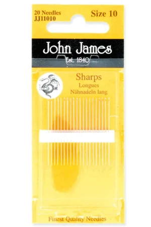 Aiguille à perler John James taille 10 32,5x0,53 mm x20 Consegna Rapida