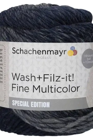 Schachenmayr Wash+Filz-it! Fine Multicolor Di Tendenza