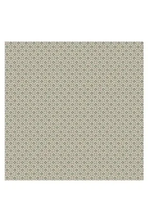 Compra Oggi Stesso Market Garden by Anni Downs, Tessuto Grigio e Tortora con dettagli geometrici verdi