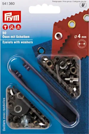 Set di occhielli con rondella - Prym Prezzo Di Fabbrica