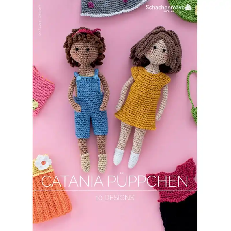 Schachenmayr Booklet - Catania Dolls. 10 Designs Offerta Del Giorno