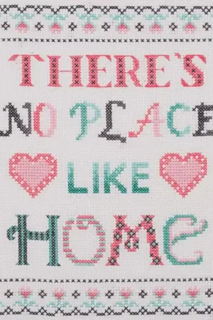 Kit punto croce - No Place Like Home - Anchor Pagamento Sicuro