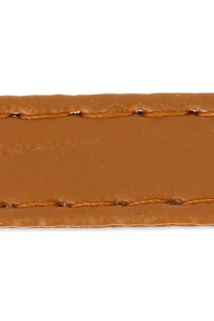 Sangle de sac en matière synthétique avec surpiqûres 10 mm Camel x 1m Di Tendenza