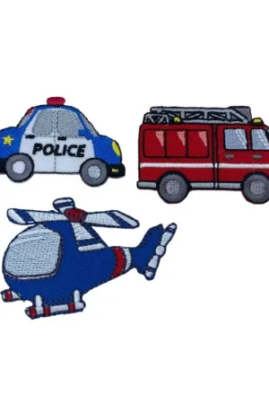 Non Perdere Applicazione Toppa Termoadesivo Ricamo Mezzi Soccorso Patch