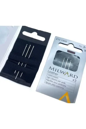 Ordina Subito 3 Aghi Glovers Per Pelle Metallo Cucito Milward Misura Mista N° 3-7