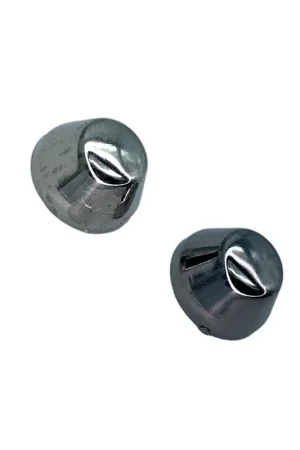 Borchia Metallizzata Materiale Plastica Mezzo Cono Rivetto Pressione 95 Mm Saldi