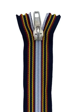 Cerniera Multicolor Chiusura Zip Spirale Catena 6 Fissa Tasche 1 Cursore Acciaio Cm 20 Offerta Del Giorno