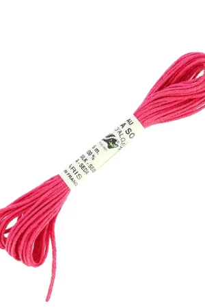 Fil à broder en soie pour broderie et couture - Soie d'Alger Fuchsia (3014) x5m Nuovo Arrivo