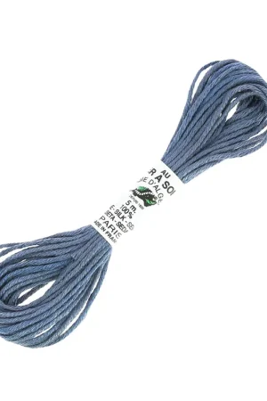 Fil à broder en soie pour broderie et couture - Soie d'Alger Ciel d'orage (1435) x5m Pagamento Sicuro