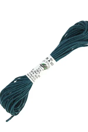 Affare Fil à broder en soie pour broderie et couture - Soie d'Alger Dark Petrol (1736) x5m