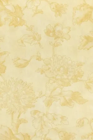 Moda Fabrics Astor Manor by 3 Sisters, Tessuto per retro crema con grandi fiori tono su tono Prezzo Basso