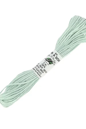 Quantità Limitata Fil à broder en soie pour broderie et couture - Soie d'Alger Vert d'eau (5381) x5m