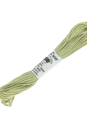 Fil à broder en soie pour broderie et couture - Soie d'Alger Tilleul (3832) x5m Acquista Ora