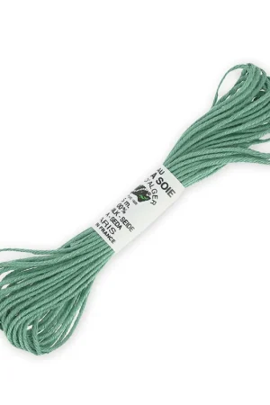 Compra Oggi Stesso Fil à broder en soie pour broderie et couture - Soie d'Alger Dark Mint (5023) x5m