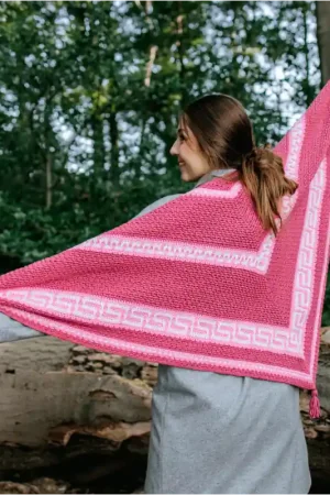 Must-Have Kit Durable Autumn Mosaic Shawl CAL 2021