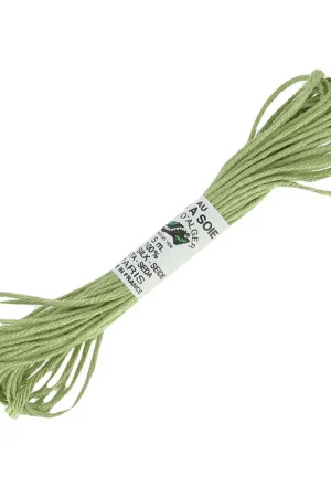 Fil à broder en soie pour broderie et couture - Soie d'Alger Vert Clair (3714) x5m Scelto Dai Clienti