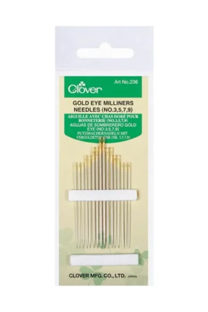 Aiguilles clover Milliners pour bonneterie n°3/5/7/9 x16 Di Tendenza