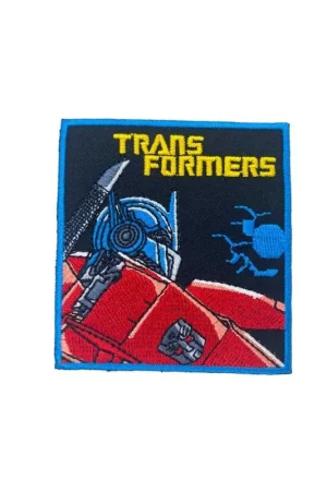 Applicazione Termoadesiva Toppa Patch Ricamo Auto Robot Alto 6,5x7 Cm Nuovo Arrivo