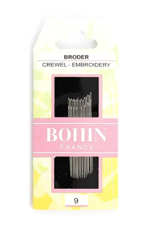 Popolare Aiguilles à broder Bohin n°9 x15