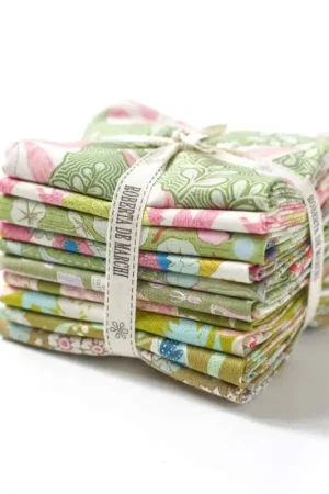 Tilda Fat Eight Bundle Colore Verde, 10 fe 25 x 55 cm Colore Verde Professionale