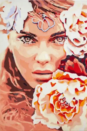 Occasione Kit per dipingere con i numeri - Look incantevole - Lanarte