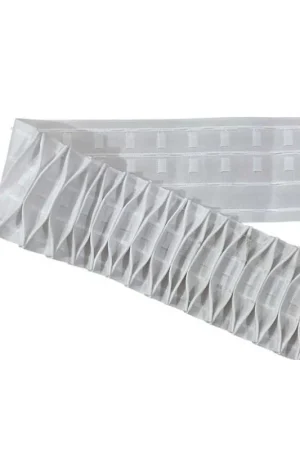 Arricciatenda Nastro Rilga Bianco 2 Tasche Alto 10 Cm Modello Rombo 4 Fili Spedizione Espresso