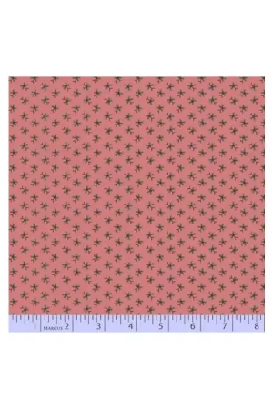 Acquista Ora Marcus Fabrics, Tessuto Rosa con Piccoli Disegni Scuri