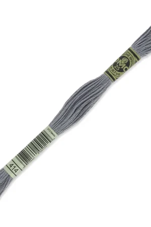 Offerta Fil à broder DMC Mouliné Spécial 117 MC Gris Souris (414) x8m