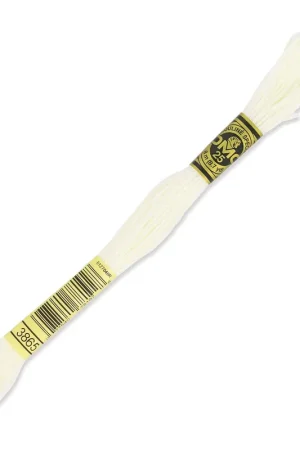 Nuovo Arrivo Fil à broder DMC Mouliné Spécial 117 MC Blanc Cassé (3865) x8m