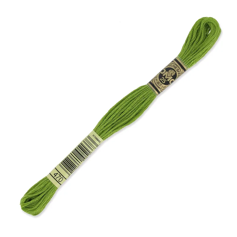 Occasione Imperdibile Fil à broder DMC Mouliné Spécial 117 MC Kaki (470) x8m