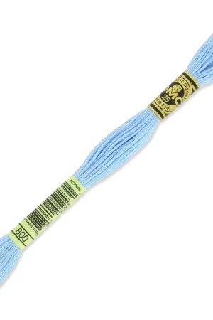 Fil à broder DMC Mouliné Spécial 117 MC Light Sapphire (800) x8m Ultima Occasione